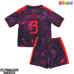Bayern Munich Kim Min-jae #3 Dětské Alternativní dres komplet 2026-27 Krátký Rukáv (+ trenýrky)